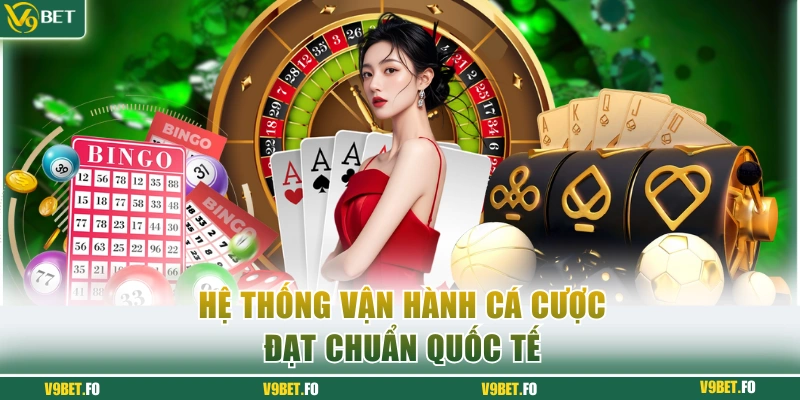 Cá cược hợp pháp và an toàn tại V9bet