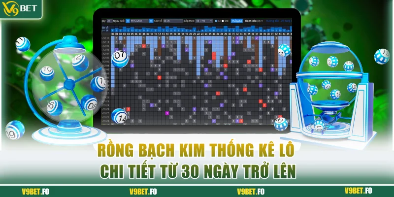 rong bach kim thong ke lo chi tiet tu 30 ngay tro len Rồng Bạch Kim thống kê lô chi tiết từ 30 ngày trở lên